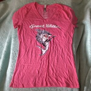 NEW Great White GW 2015 World Tour concert tee shirt 👚 XXL